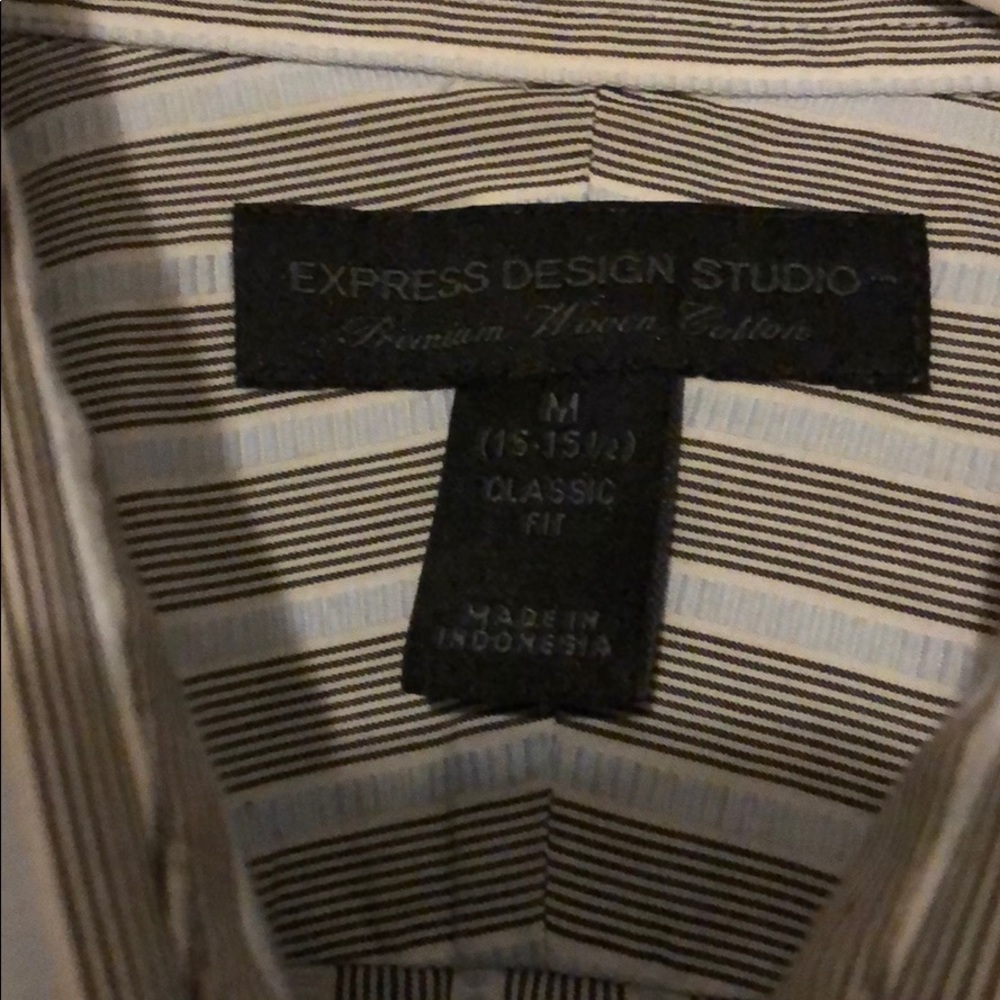 Men’s Express Studio Button Up Shirt